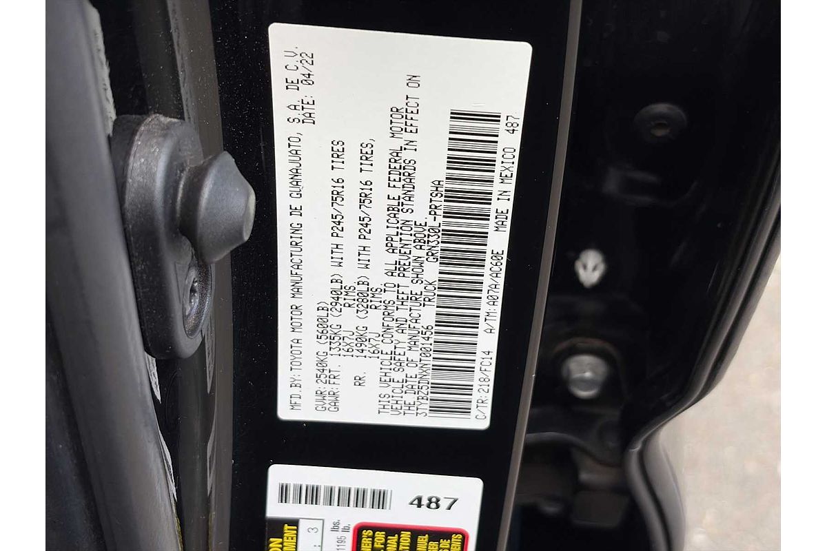 2022 Toyota Tacoma SR5