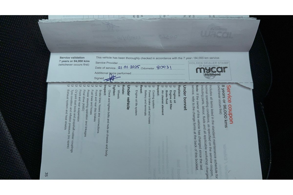 2018 Holden Acadia LTZ-V AC