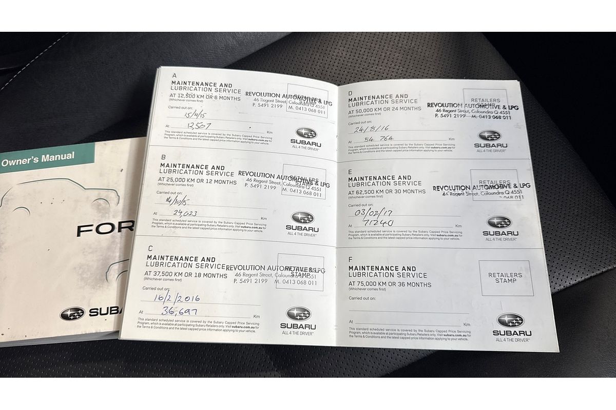 2014 Subaru Forester 2.5i S4