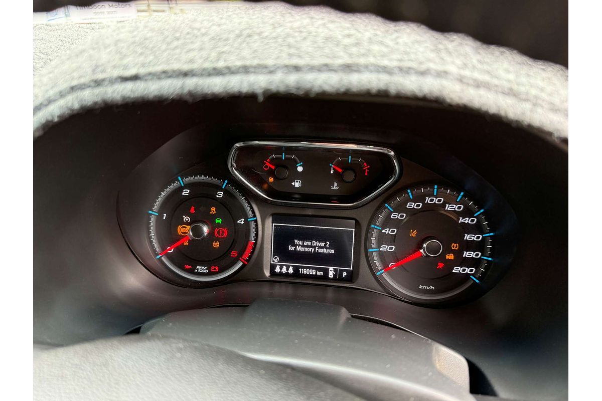 2018 Holden Colorado LTZ RG 4X4