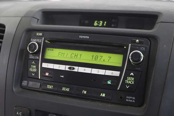 2009 Toyota Hilux Workmate TGN16R Rear Wheel Drive