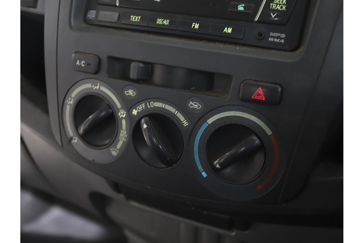 2009 Toyota Hilux Workmate TGN16R Rear Wheel Drive