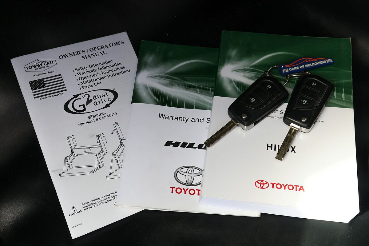 2019 Toyota Hilux Workmate TGN121R Rear Wheel Drive