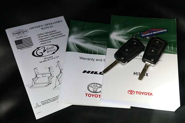 2019 Toyota Hilux Workmate TGN121R Rear Wheel Drive