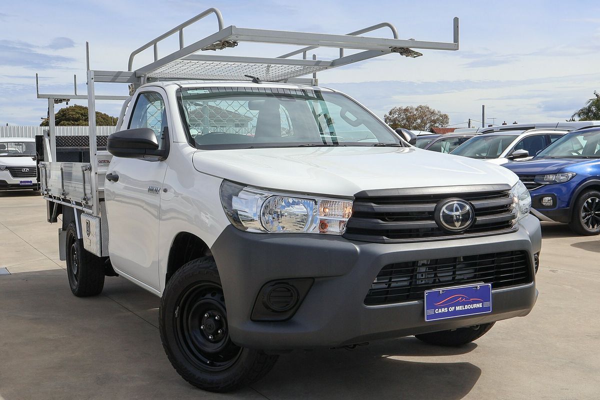 2019 Toyota Hilux Workmate TGN121R Rear Wheel Drive