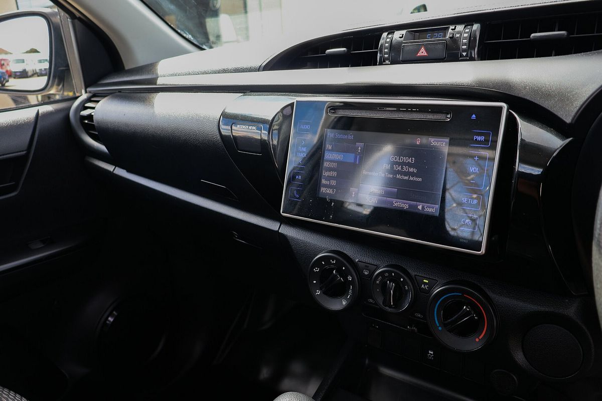 2019 Toyota Hilux Workmate TGN121R Rear Wheel Drive