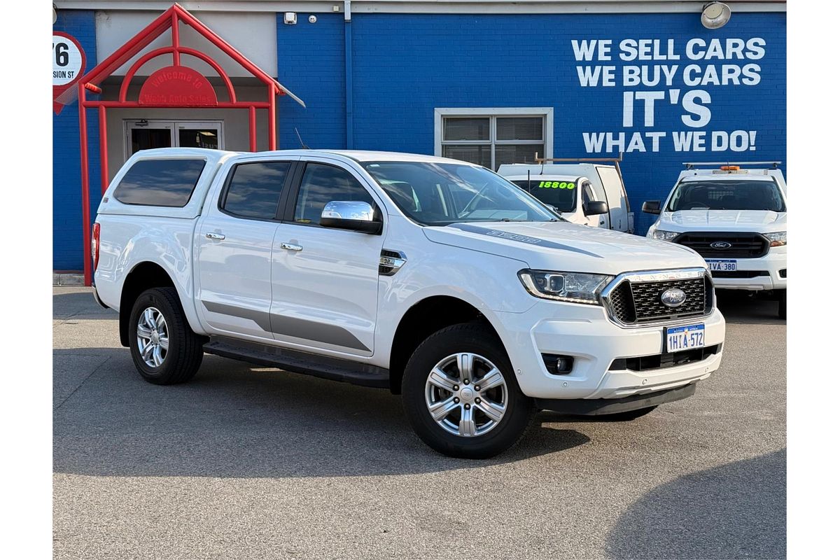 2021 Ford Ranger XLT Hi-Rider PX MkIII Rear Wheel Drive 3.2L
