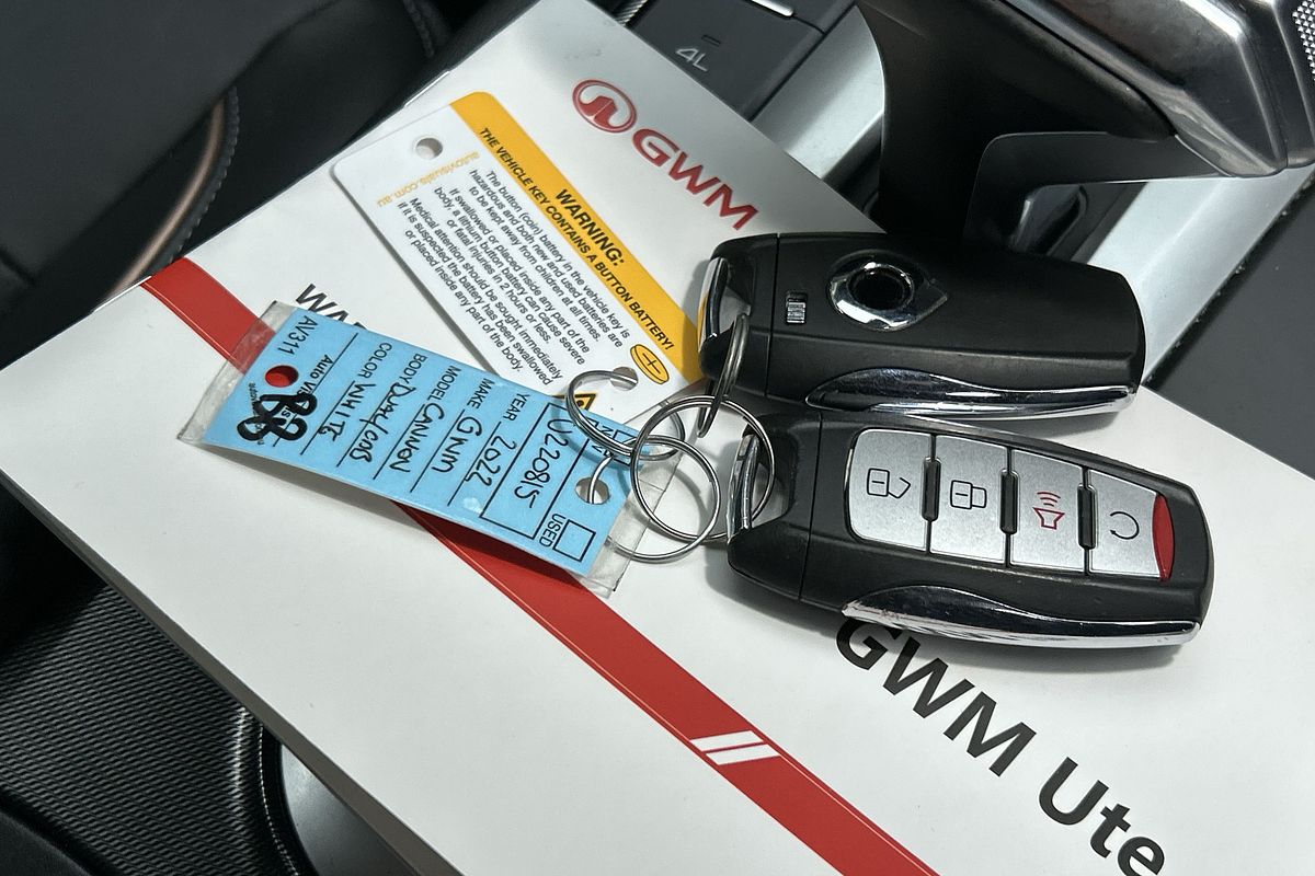 2022 GWM Ute Cannon-X NPW 4X4