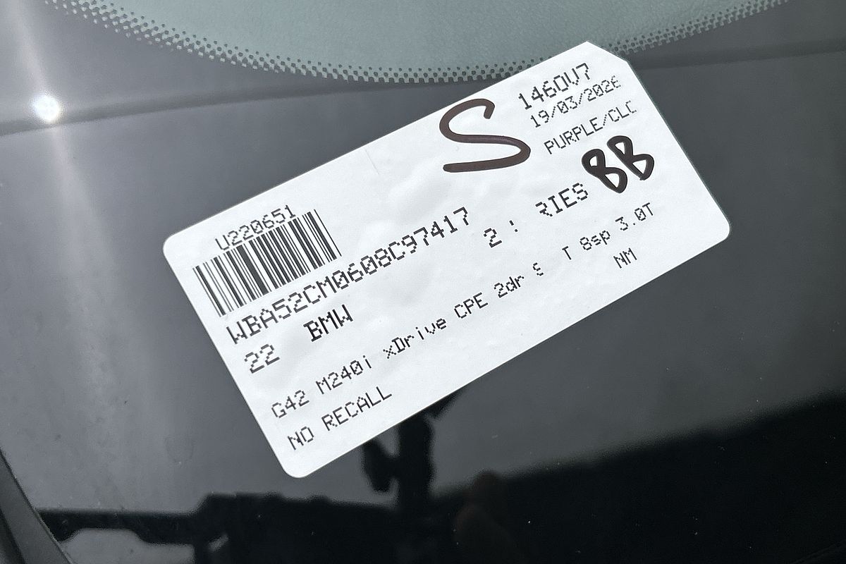 2022 BMW 2 Series M240i xDrive G42