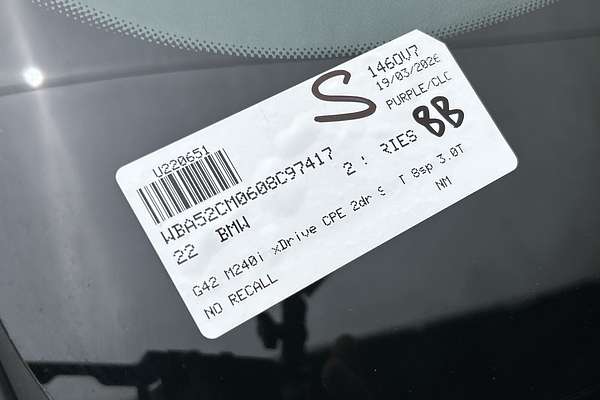 2022 BMW 2 Series M240i xDrive G42