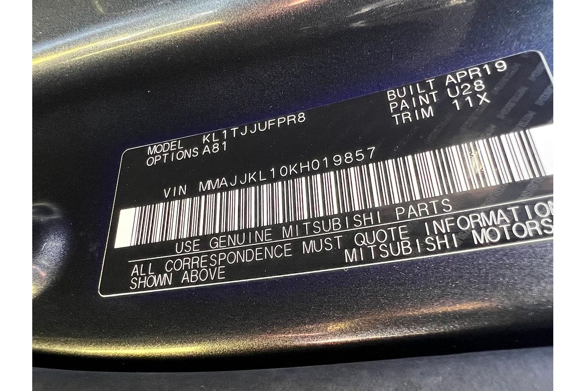 2019 Mitsubishi Triton GLX+ MR 4X4