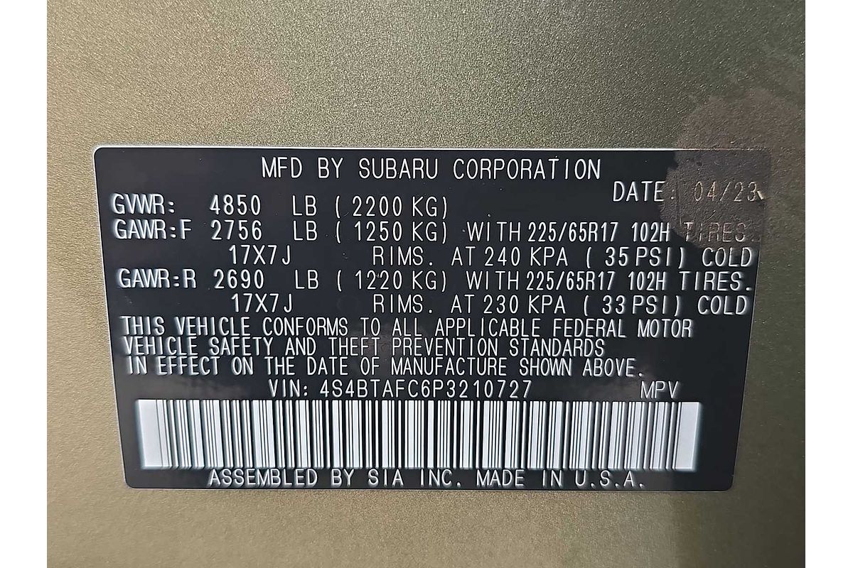 2023 Subaru Outback Premium