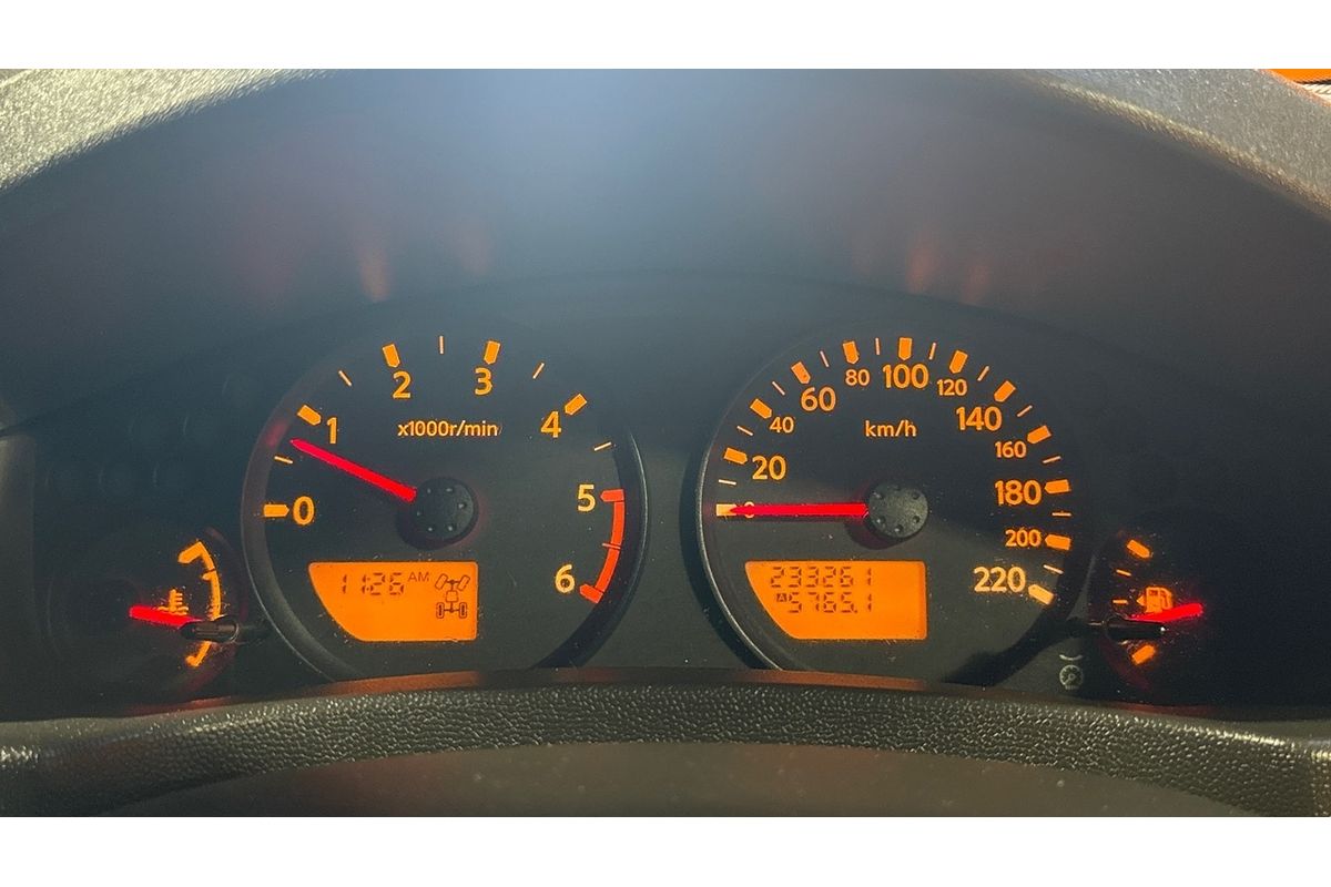 2009 Nissan Navara ST-X D40 4X4