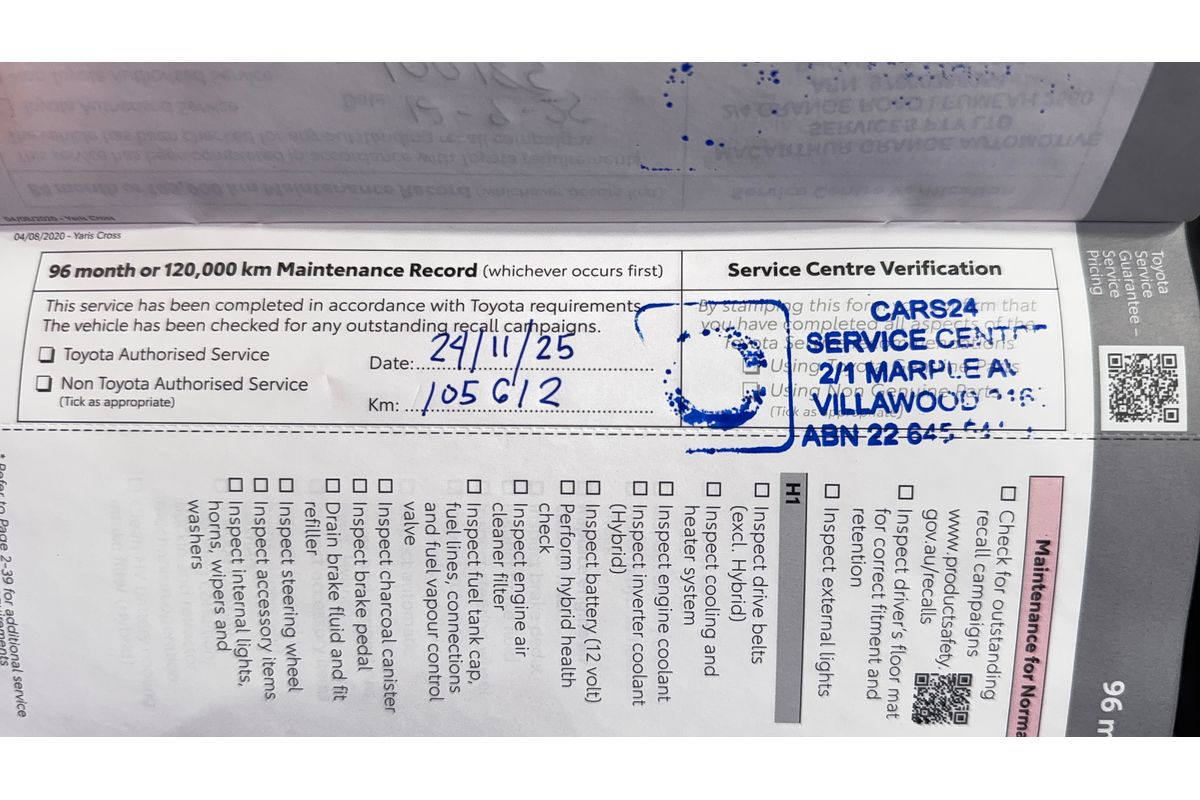 2020 Toyota Yaris Cross Urban MXPB10R