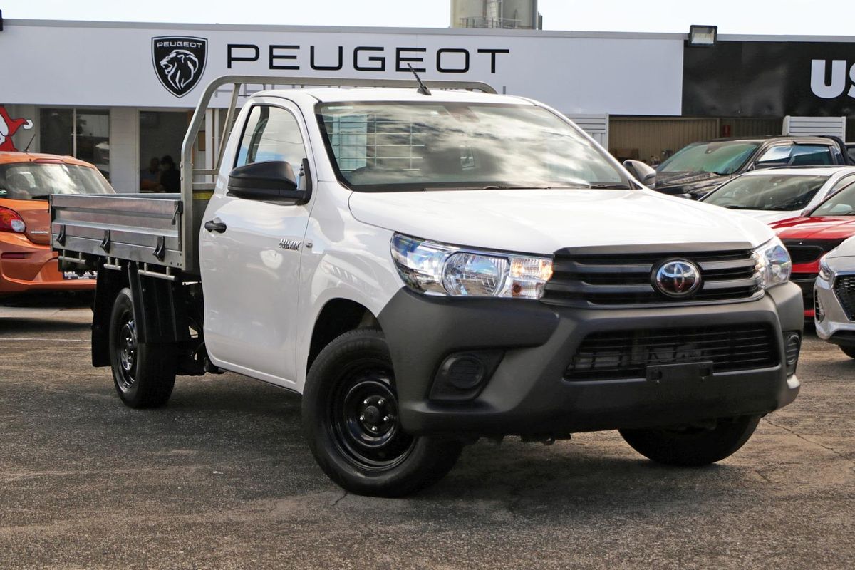 2021 Toyota Hilux Workmate TGN121R Rear Wheel Drive