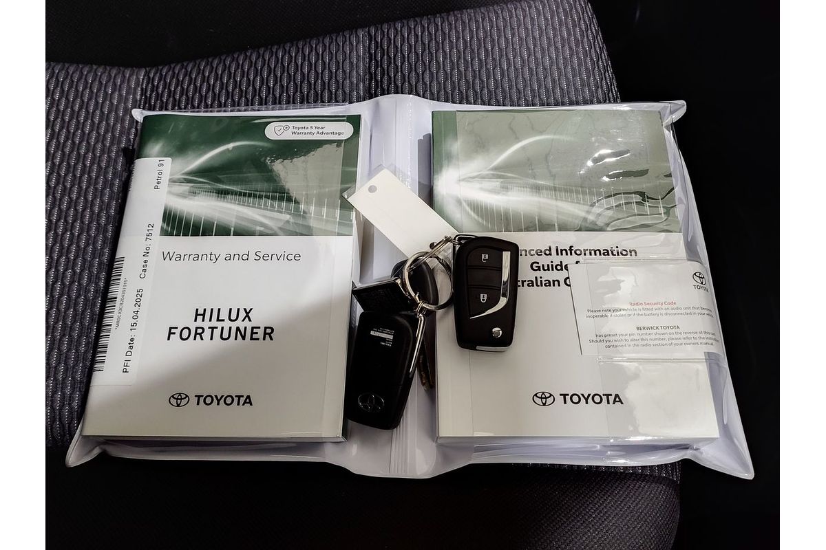 2025 Toyota Hilux Workmate TGN121R Rear Wheel Drive