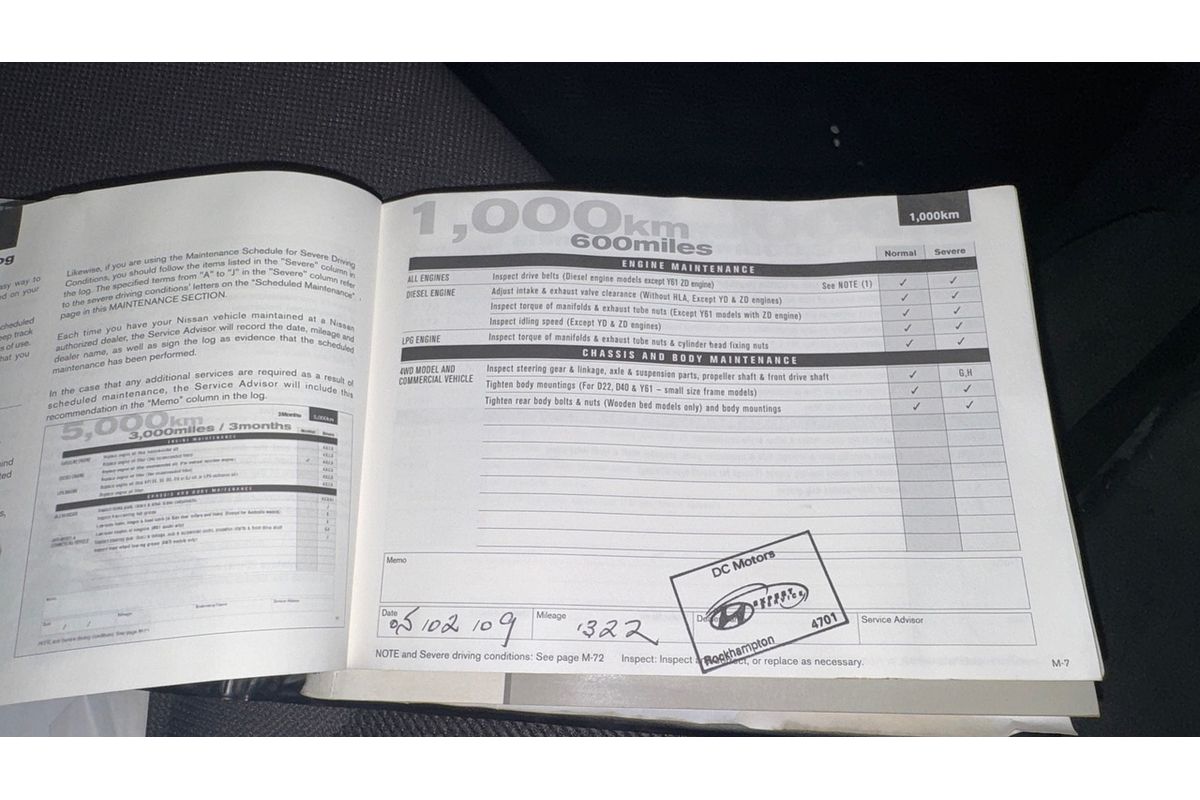 2008 Nissan Navara RX D40 4X4