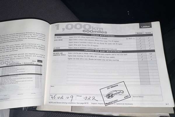 2008 Nissan Navara RX D40 4X4