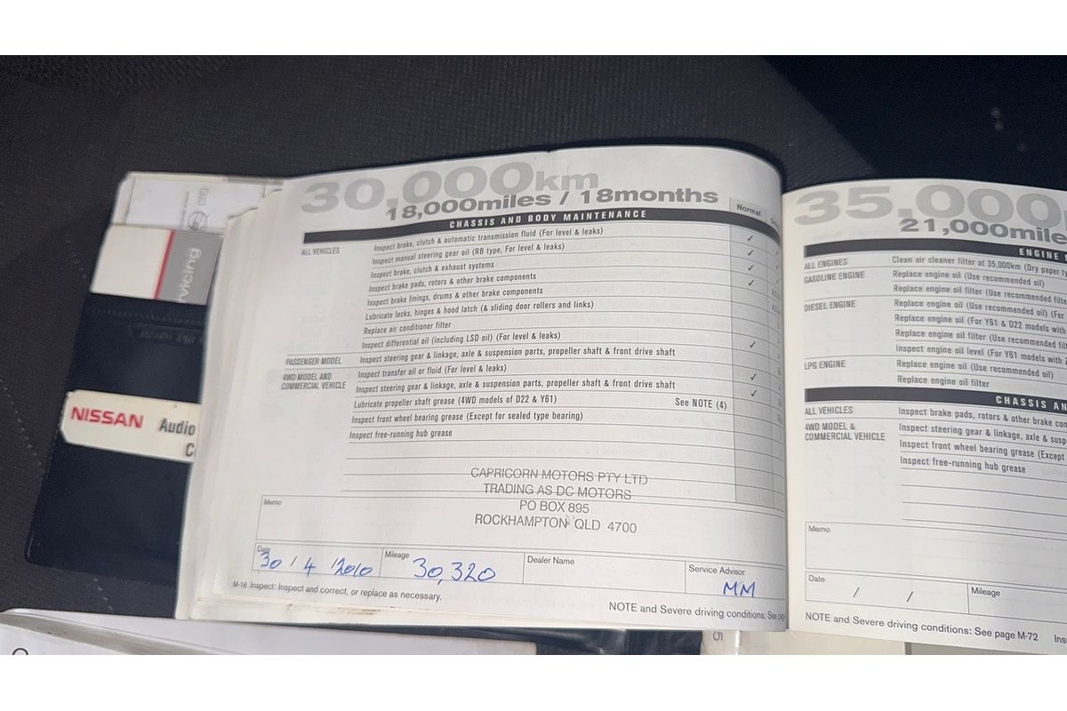 2008 Nissan Navara RX D40 4X4