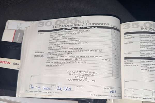 2008 Nissan Navara RX D40 4X4