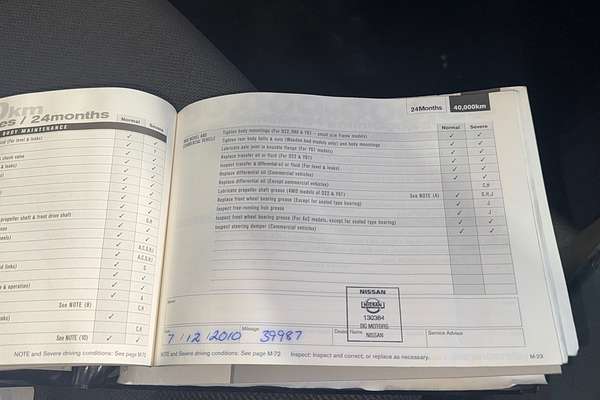 2008 Nissan Navara RX D40 4X4