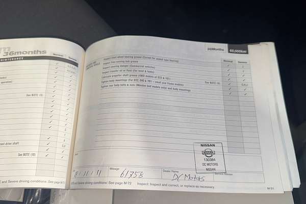 2008 Nissan Navara RX D40 4X4