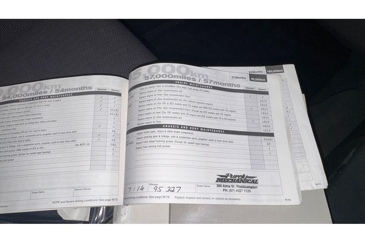 2008 Nissan Navara RX D40 4X4