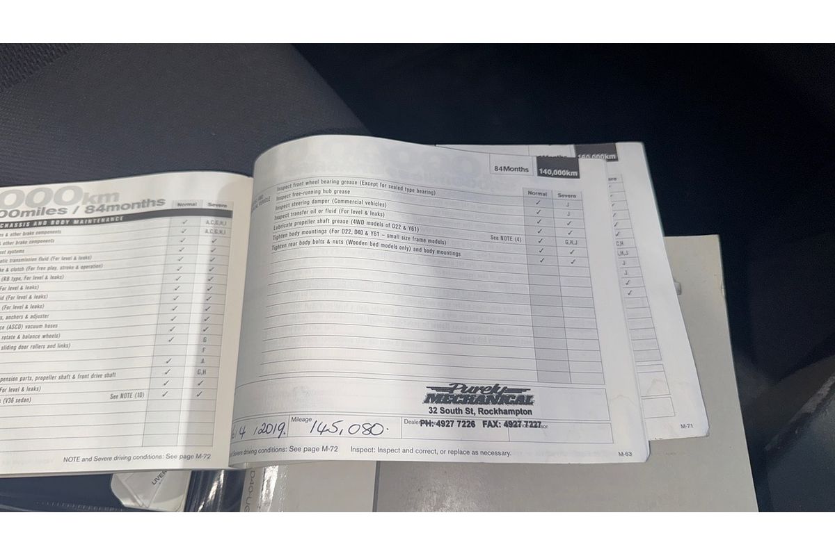 2008 Nissan Navara RX D40 4X4