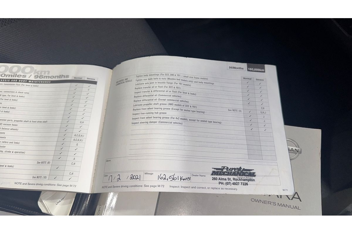 2008 Nissan Navara RX D40 4X4