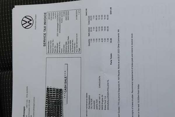 2021 Volkswagen Golf 110TSI 8