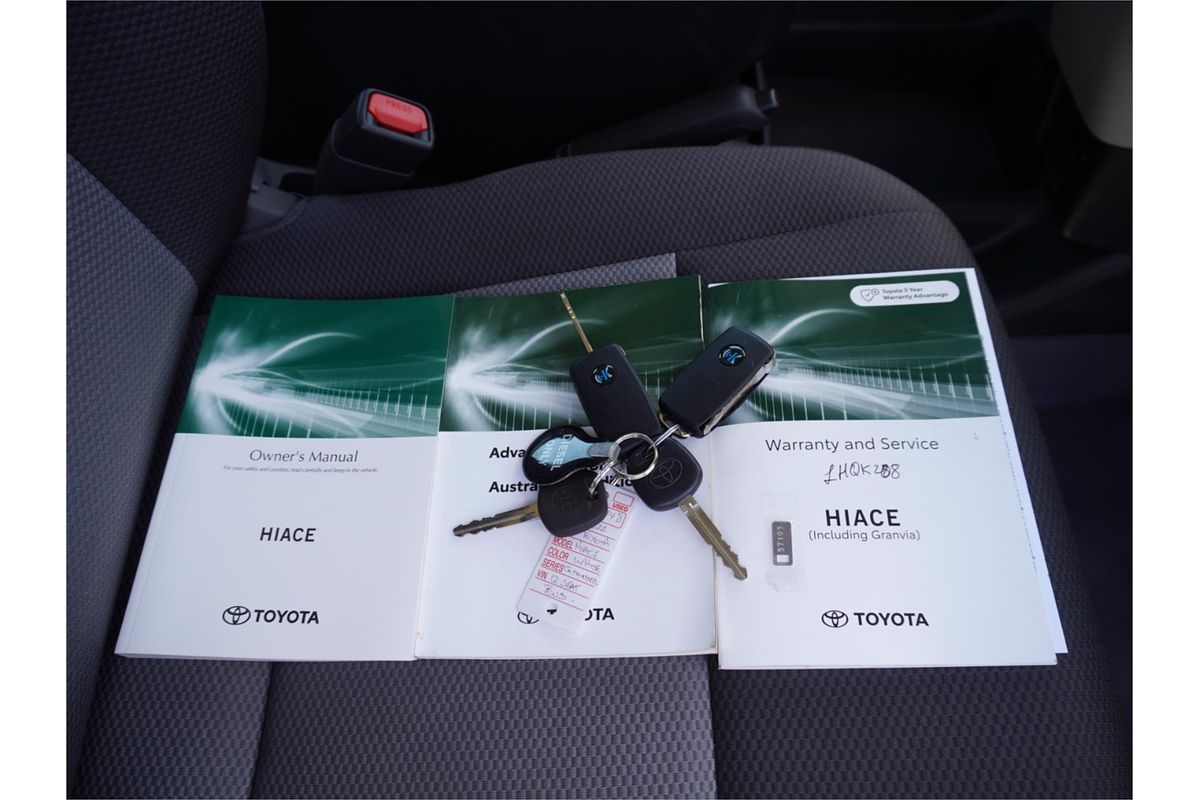 2022 Toyota Hiace Commuter GDH322R ELWB High Roof