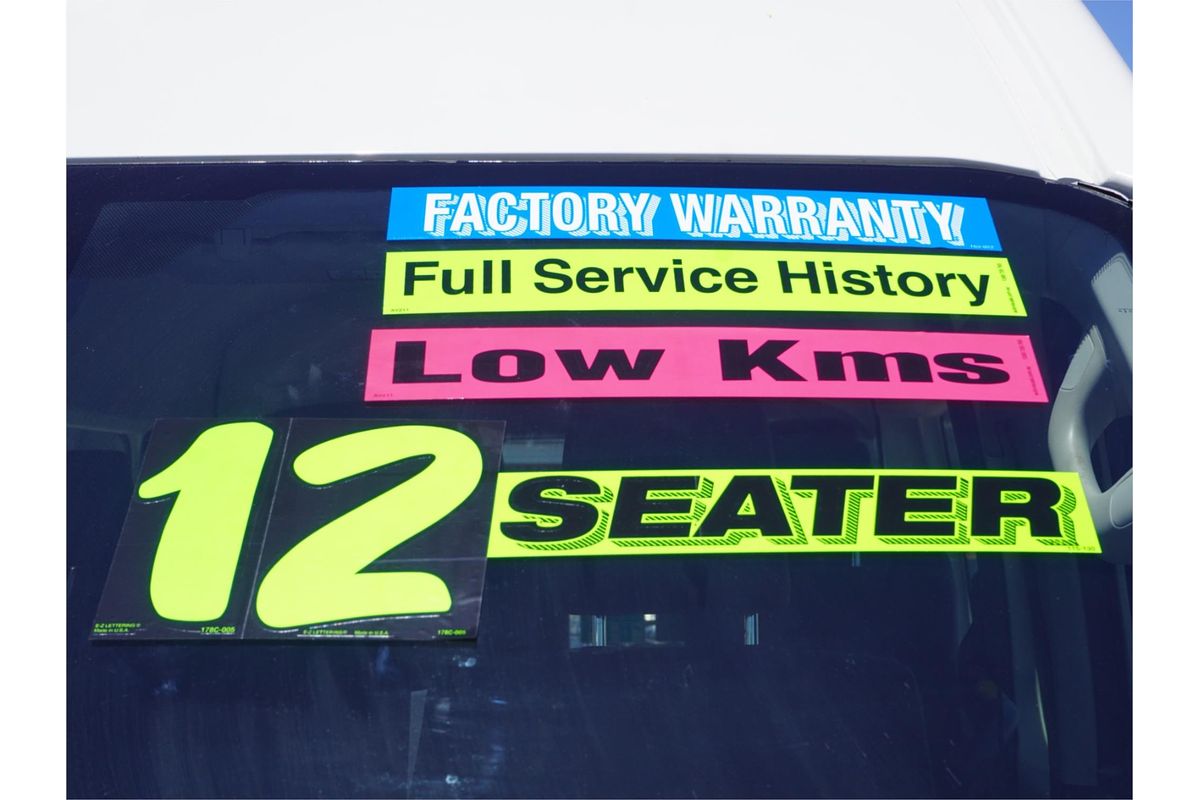 2022 Toyota Hiace Commuter GDH322R ELWB High Roof