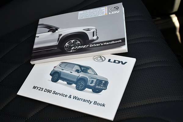 2025 LDV D90 Mode SV9A