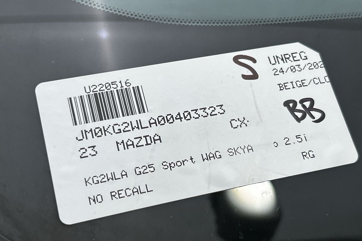 2023 Mazda CX-8 G25 Sport KG Series