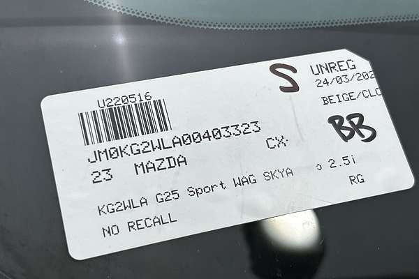 2023 Mazda CX-8 G25 Sport KG Series