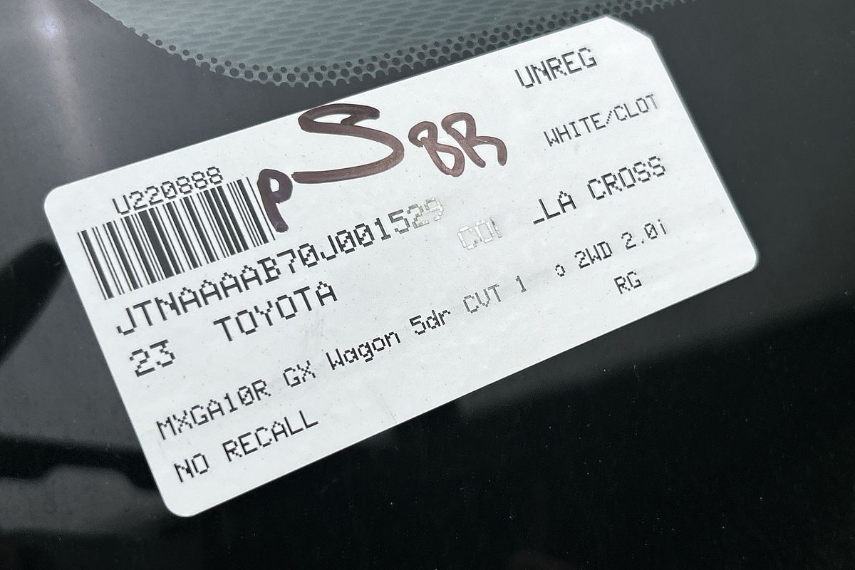 2023 Toyota Corolla Cross GX MXGA10R