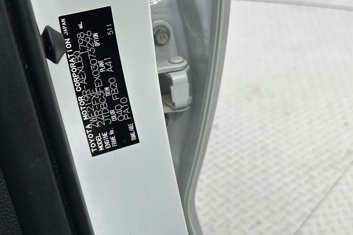 2024 Toyota Corolla Ascent Sport Hybrid ZWE219R