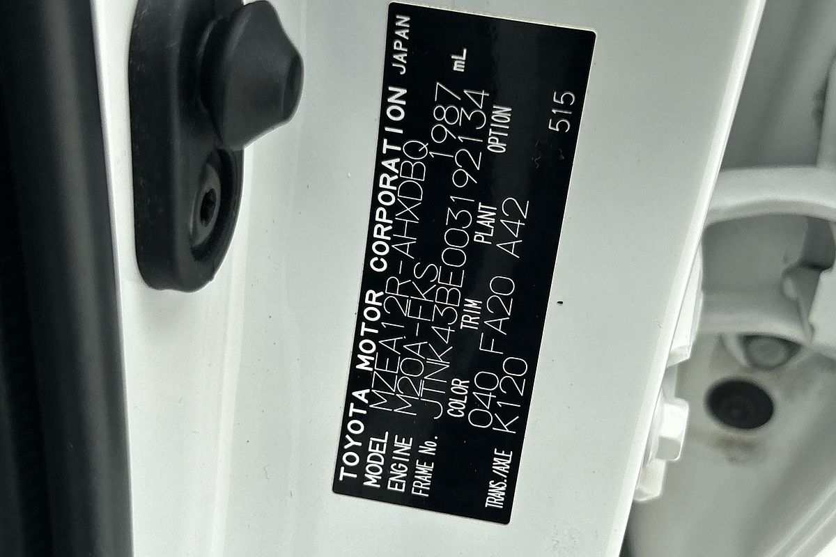 2022 Toyota Corolla Ascent Sport MZEA12R