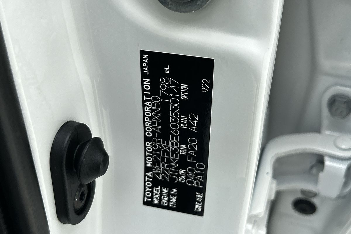 2024 Toyota Corolla Ascent Sport Hybrid ZWE219R