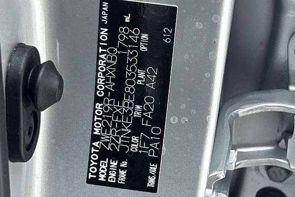 2024 Toyota Corolla Ascent Sport Hybrid ZWE219R