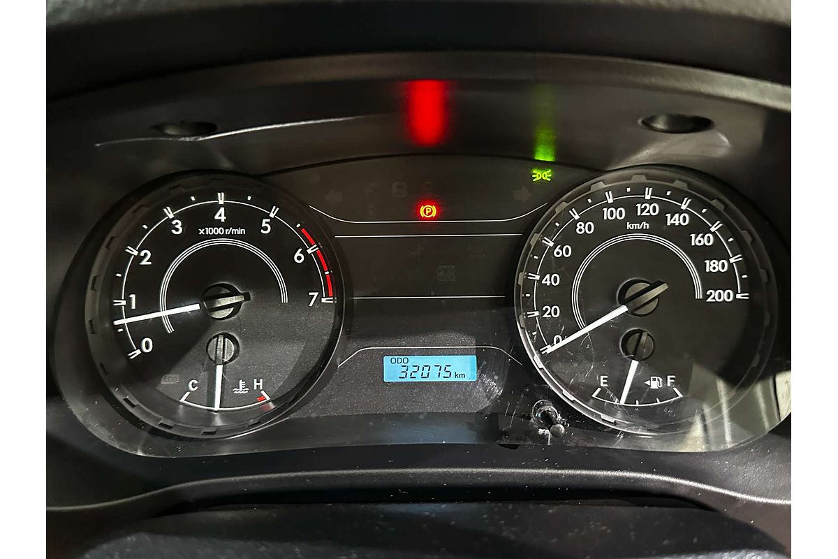 2018 Toyota Hilux Workmate TGN121R Rear Wheel Drive