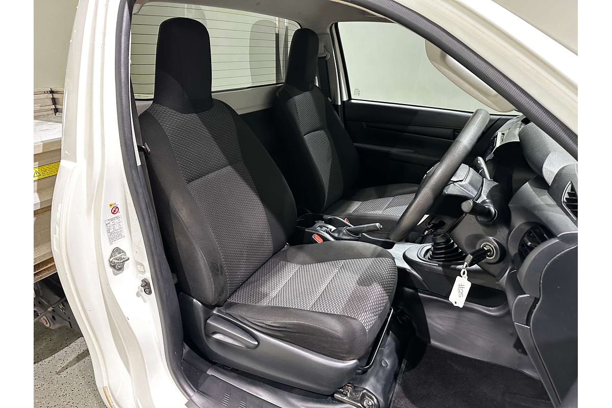 2018 Toyota Hilux Workmate TGN121R Rear Wheel Drive