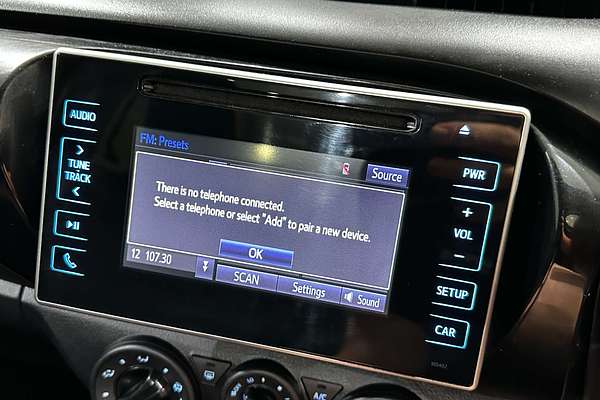 2018 Toyota Hilux Workmate TGN121R Rear Wheel Drive