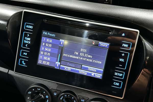 2018 Toyota Hilux Workmate TGN121R Rear Wheel Drive