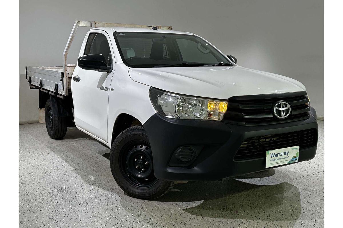 2018 Toyota Hilux Workmate TGN121R Rear Wheel Drive