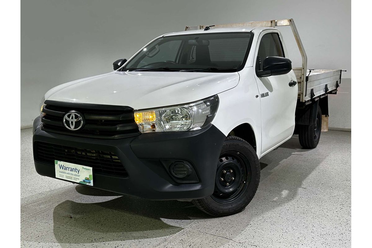 2018 Toyota Hilux Workmate TGN121R Rear Wheel Drive
