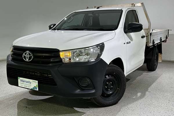 2018 Toyota Hilux Workmate TGN121R Rear Wheel Drive