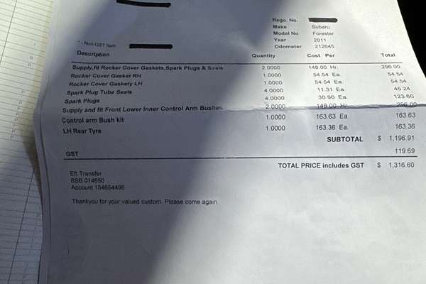 2011 Subaru Forester X S3