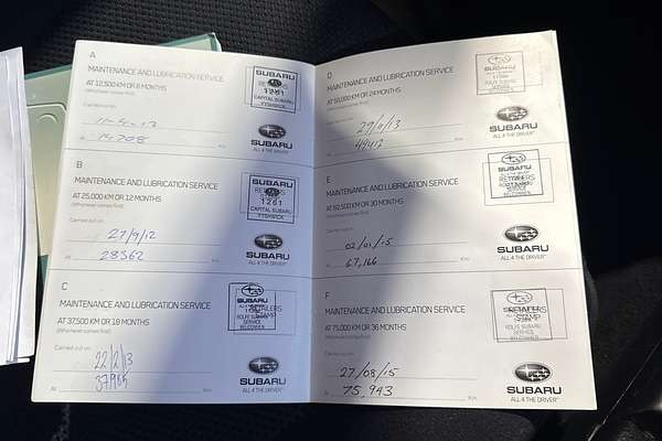 2011 Subaru Forester X S3