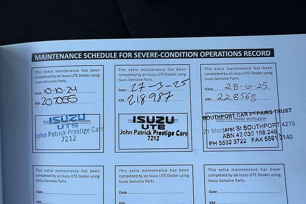 2018 Isuzu D-MAX SX 4X4